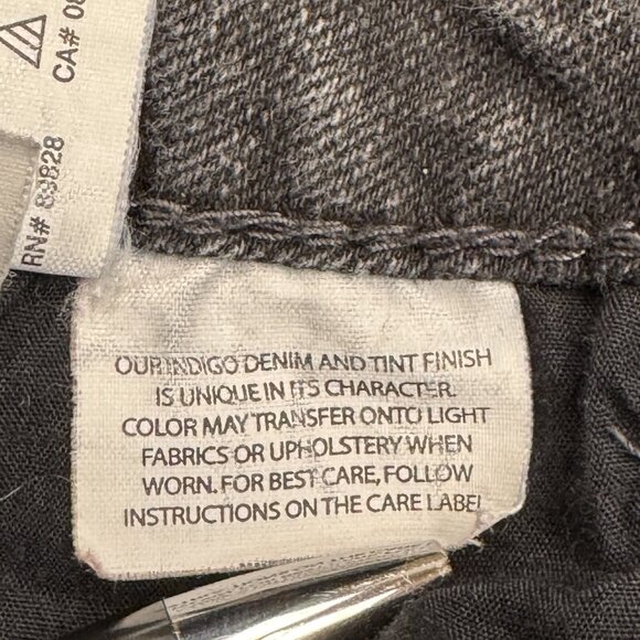 Nine West Womens Black Denim Vintage Bootcut Jeans Embellished Pocket Size 8/29P - Picture 15 of 16